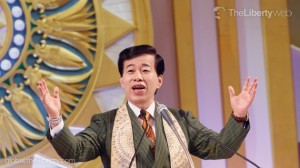 「幸福科學」大川隆法總裁於非洲首次說法講演，當地國營電視台實況轉播