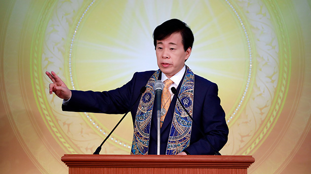 大川隆法總裁在台灣舉辦講演會 在中國大陸應該傳播台灣的自由、民主主義和信仰