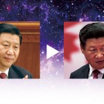 習近平被「暗黑」的外星人入侵